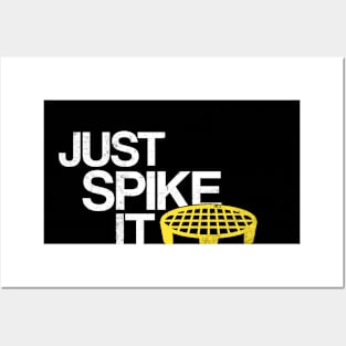 Just Spike It - Spikeball (Distressed) Posters and Art